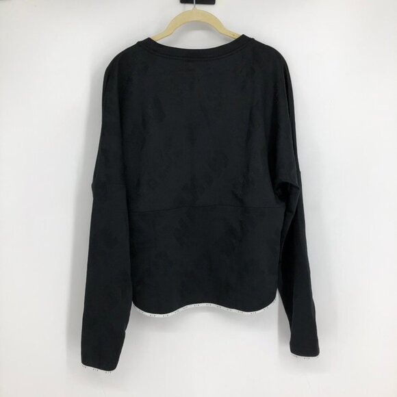 Nike air black midlayer DriFit crew long sleeve  running top size M - Picture 4 of 16